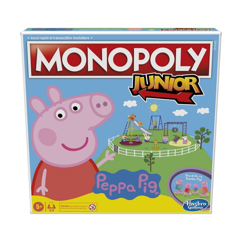 Hasbro - monopoly monopoly junior , peppa pig