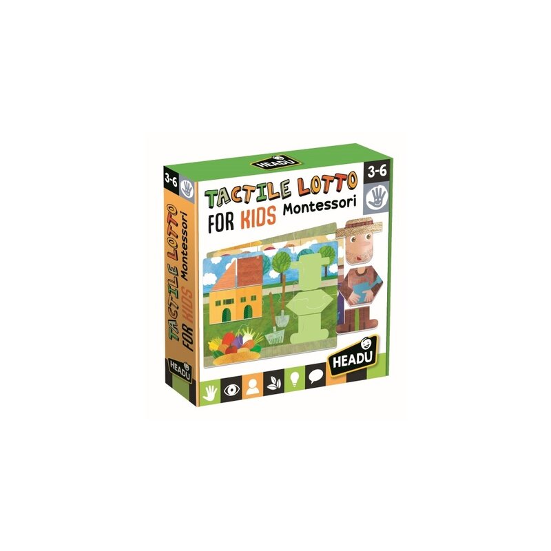 Headu - montessori puzzle tactil ferma