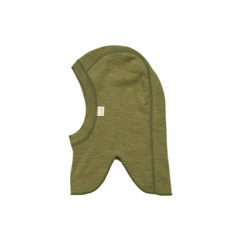 Moss green 70 - cagula dublata din lana merinos - celavi