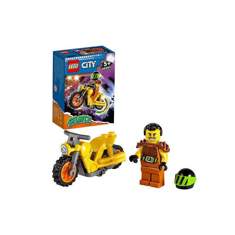 Lego - motocicleta de cascadorii cu impact