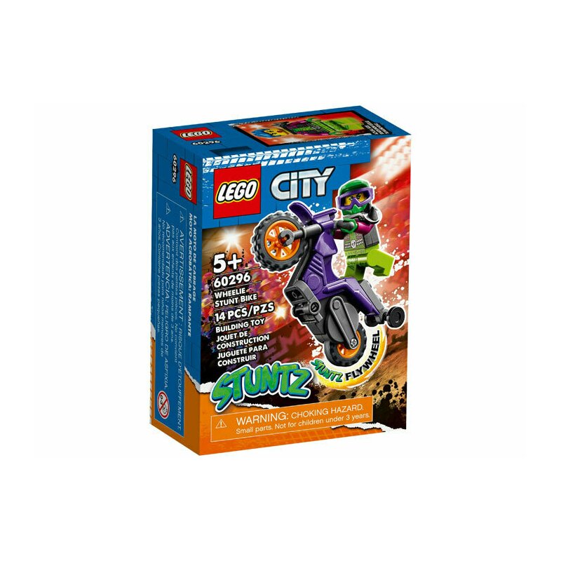 Lego - motocicleta de cascadorii wheelie