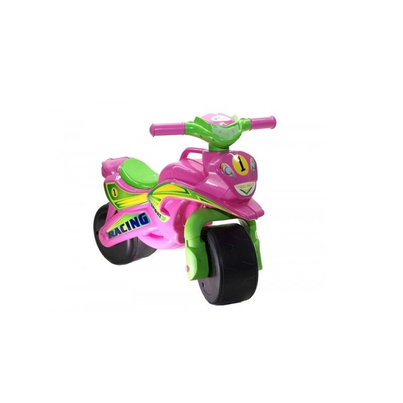 Mykids - motocicleta de impins racing 0139/3, roz/verde
