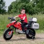 Motocicleta electrica Peg Perego Ducati Enduro, 12V, 3 ani +, Negru / Rosu - 3
