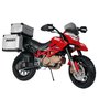 Motocicleta electrica Peg Perego Ducati Enduro, 12V, 3 ani +, Negru / Rosu - 9