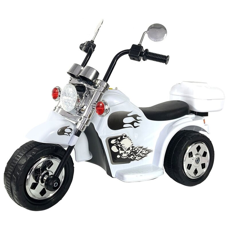Chipolino - motocicleta electrica chopper white