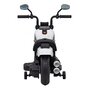 motocicleta electrica chopper faster ahl008, roti si scaun din plastic, 78x30x55 cm, putere 20w - alb - 12
