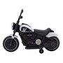 motocicleta electrica chopper faster ahl008, roti si scaun din plastic, 78x30x55 cm, putere 20w - alb - 14