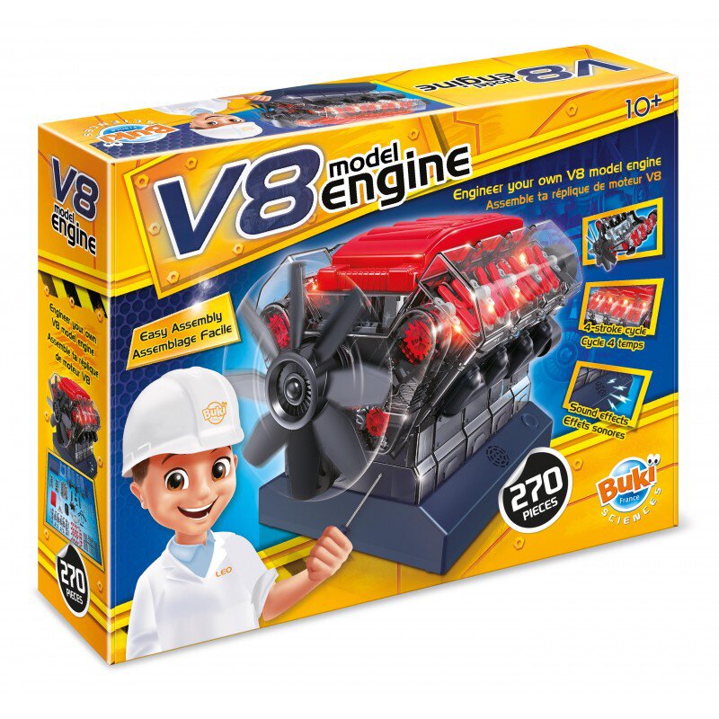 Buki france - jucarie cu activitati motor v8