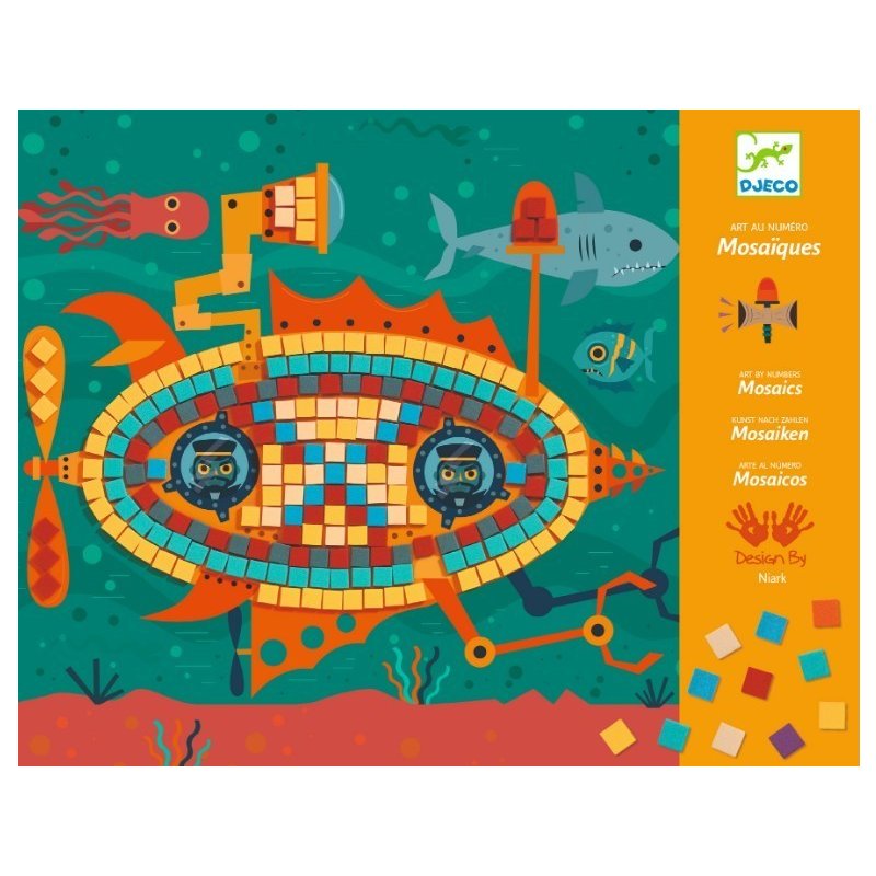 Djeco - mozaic la volan