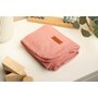 Muselina, Sensillo, Multifunctionala, Din bumbac, Ideala pentru infasat, 75x100 cm, Pink - 4