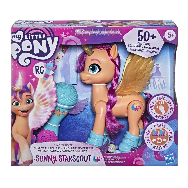 Hasbro - my little pony canta si patineaza cu sunny
