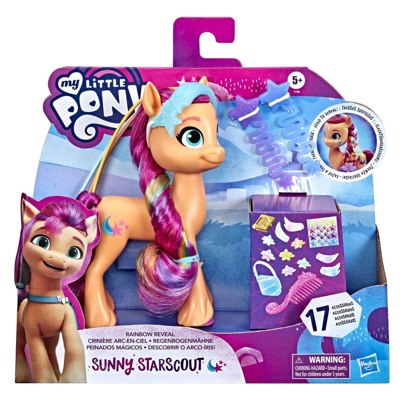 Hasbro - MY LITTLE PONY RAINBOW REVEAL FIGURINA SUNNY STARSCOUT