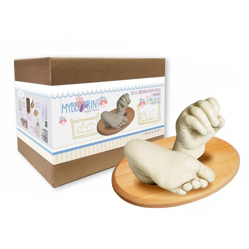 Babyprint - set sculptura mybbprint mare manuta/ piciorus bebelus 3d