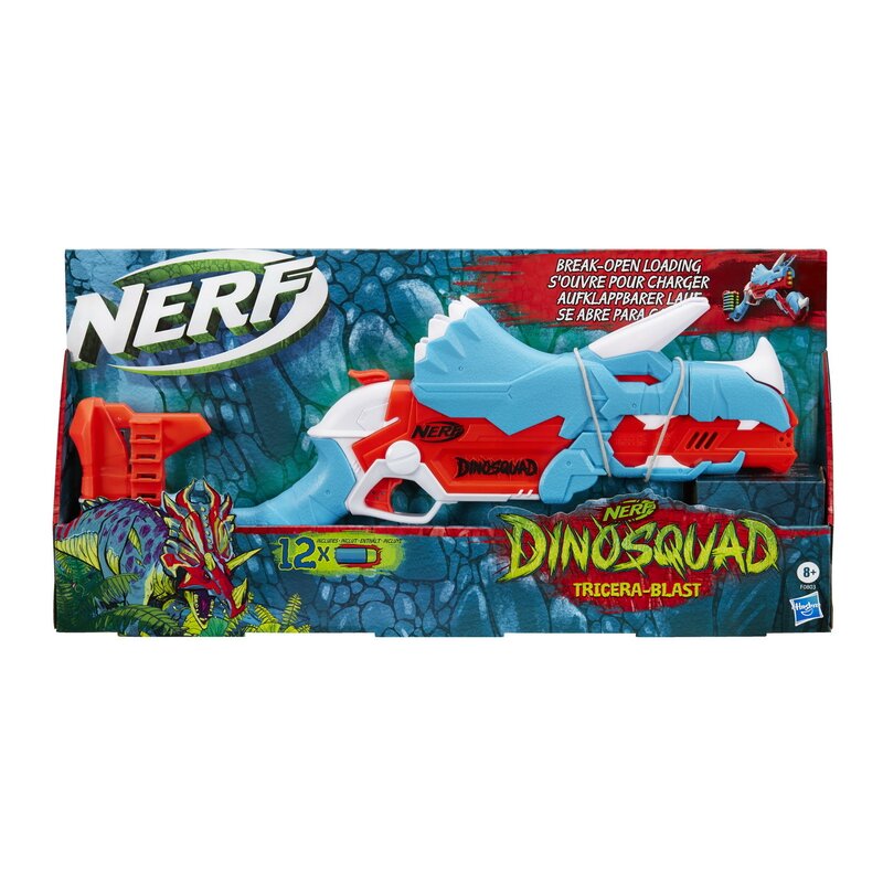 Hasbro - nerf blaster dinosquad tricerablast