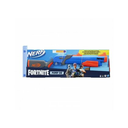 Hasbro - Set Nerf Fortnite Pump SG,  Cu 4 rezerve