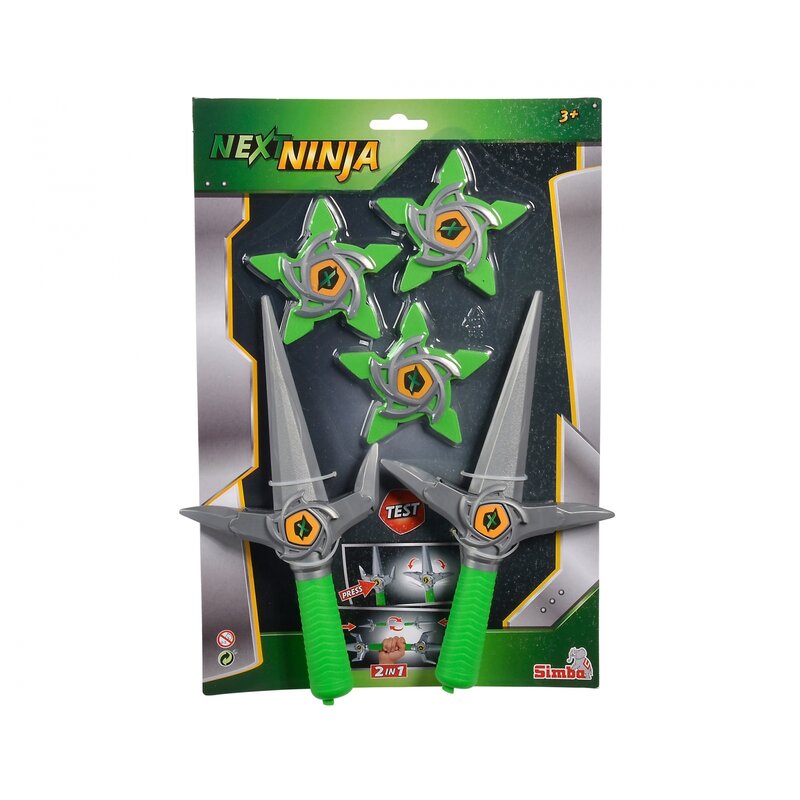 Simba - next ninja set cutite si stelute ninja