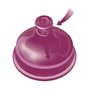 Cana de baut Kids Cup Girl, adaptor de baut antipicurare push-pull, clip de prindere, 330 ml, de la 18 luni, nip 35052 - 3
