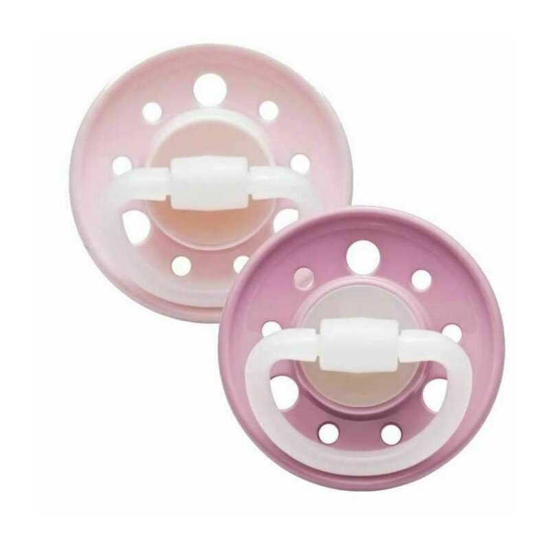 Nip - suzeta latex cherry girl, 0 - 6 luni, 2 bucati