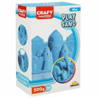CRAFY - Nisip kinetic 500 gr Fun Sand, Albastru