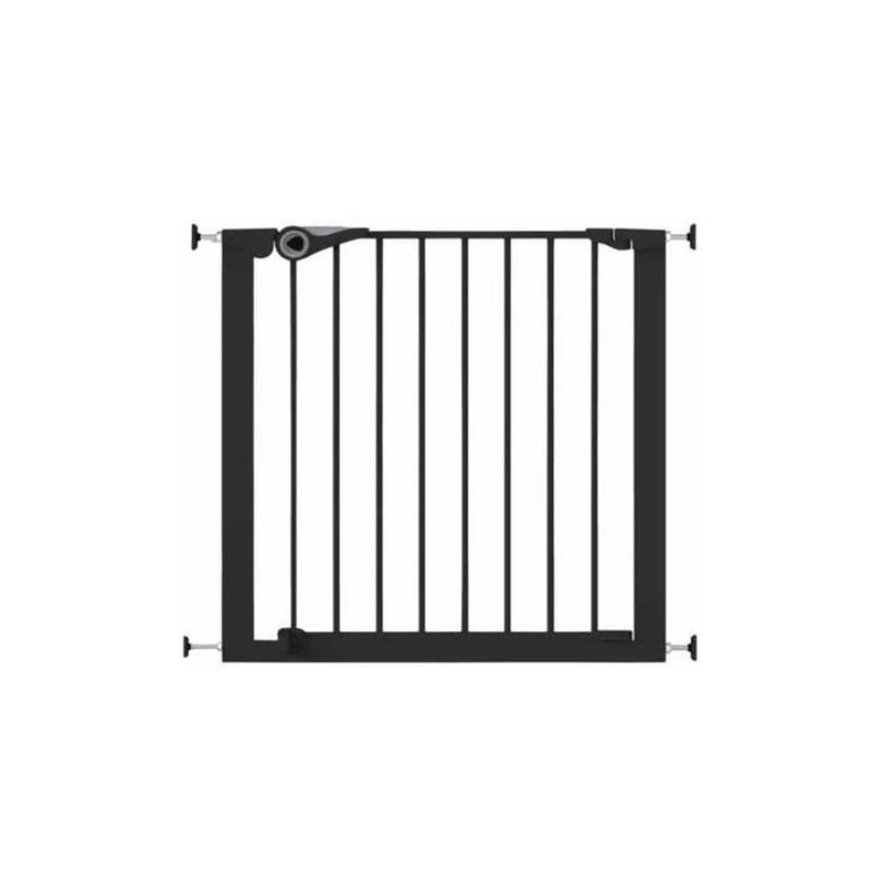 NOMA - Poarta de siguranta Easy Fit, presiune, 75-82 cm, metal negru, N94313