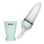 Nuby - Lingurita cu rezervor, Din silicon, 90 ml, 3 luni+, Verde - 1