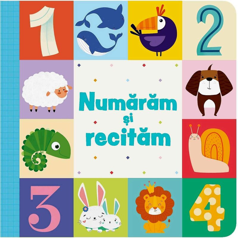 Editura kreativ - carte ilustrata numaram si recitam