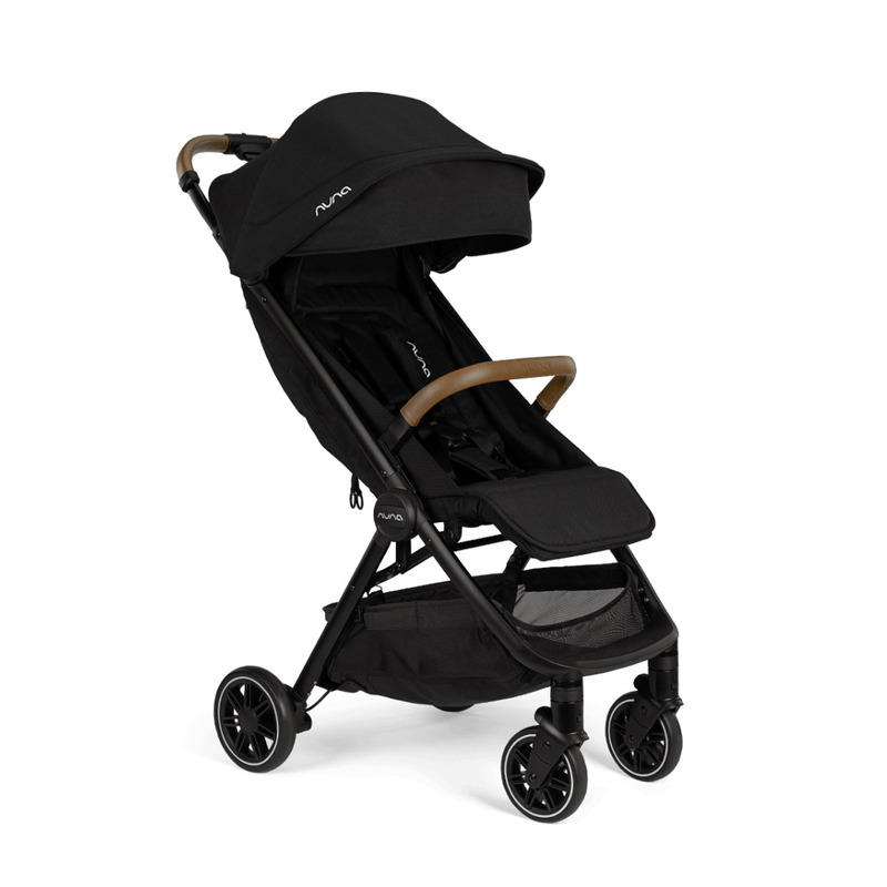 Nuna - carucior ultracompact cu pliere automata trvl caviar
