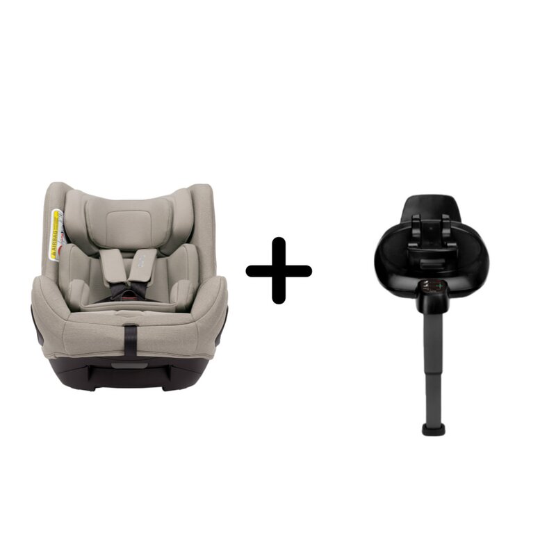 Nuna – Set Scaun auto rotativ i-Size TODL next Hazelwood, 40-105 cm + Baza isofix BASE next i-Size pentru TODL next, testat ADAC Pret Mic Numai Aici imagine 2022
