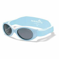 Ochelari de soare Baby Surfer, Light Blue, 0-18 luni, Mausito