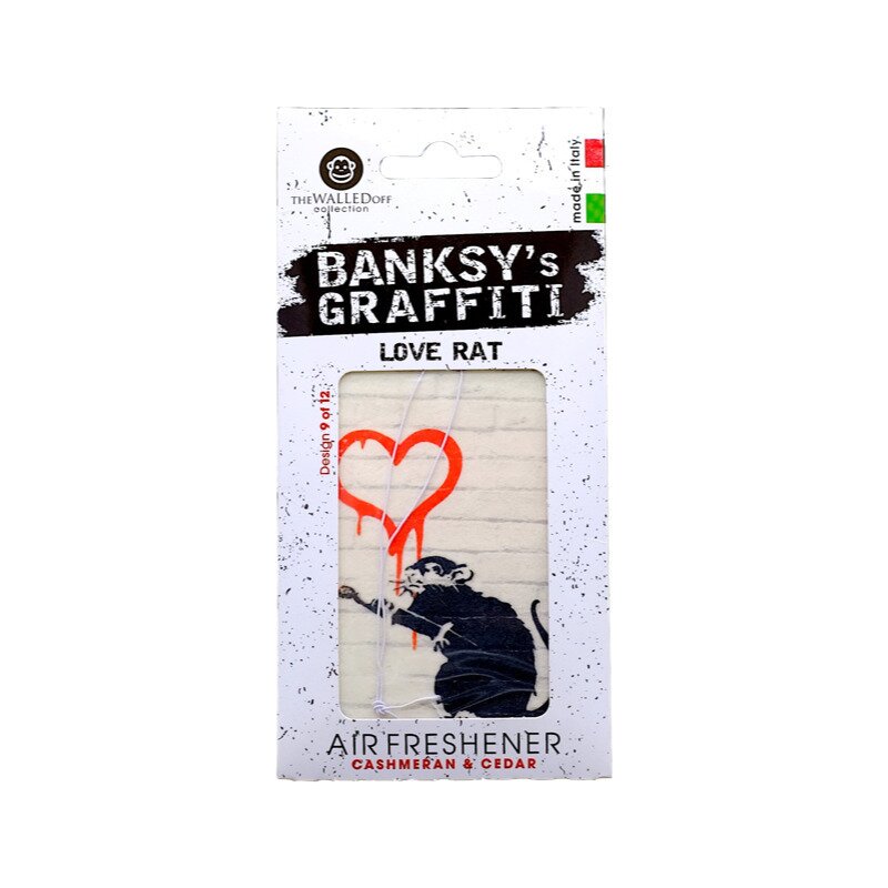Banksy - odorizant auto love rat ub27009