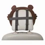 Oglinda auto, FreeON, Pentru supraveghere bebelusi, Bear, Brown - 2