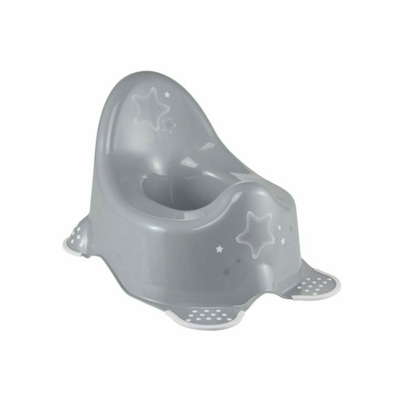 Olita Copii Anatomica Star Cu Functie Antialunecare Cu Spatar Inalt 38 X 27 X 23.5 Cm Keeeper Grey