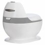 Olita educativa, FreeON, Trainer, Minitoaleta, Cu spatiu pentru hartie/servetele, Cu sunet realist de tras apa, Pana la 25 kg, 3 ani+, White/Grey - 2