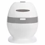 Olita educativa, FreeON, Trainer, Minitoaleta, Cu spatiu pentru hartie/servetele, Cu sunet realist de tras apa, Pana la 25 kg, 3 ani+, White/Grey - 3