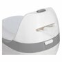 Olita educativa, FreeON, Trainer, Minitoaleta, Cu spatiu pentru hartie/servetele, Cu sunet realist de tras apa, Pana la 25 kg, 3 ani+, White/Grey - 7