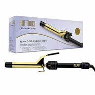 Hot tools - Ondulator  Gold Curling, 25 mm, placat cu aur, Pro Signature, HTIR1575UKE