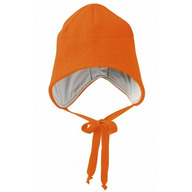 Orange 2 - Caciula din lana merino tumble/boiled - Disana