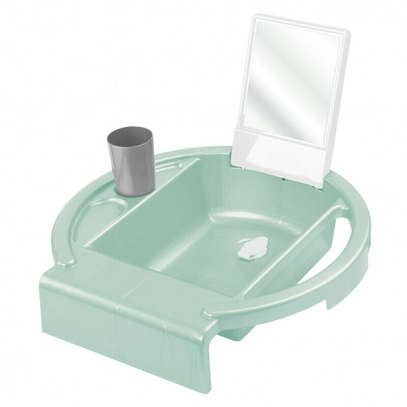 Rotho-baby design - organizator kiddy's wash swedish, alb/verde