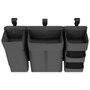 Organizator multifunctional, Lionelo, Sidepocket L, 58x11x58 cm, 3 parti independente cu multiple buzunare, Universal, Constructie ranforsata, Gri - 9