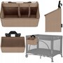 Organizator multifunctional, Lionelo, Sidepocket M, 43x15x23 cm, 3 compartimente, Universal, Constructie ranforsata, Bej - 8