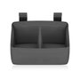 Organizator multifunctional, Lionelo, Sidepocket S, 26x12x15 cm, 2 compartimente, Universal, Constructie ranforsata, Gri - 1