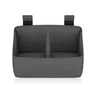 Organizator multifunctional, Lionelo, Sidepocket S, 26x12x15 cm, 2 compartimente, Universal, Constructie ranforsata, Gri