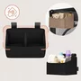 Organizator multifunctional, Lionelo, Sidepocket S, 26x12x15 cm, 2 compartimente, Universal, Constructie ranforsata, Negru - 13