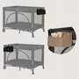 Organizator multifunctional, Lionelo, Sidepocket S, 26x12x15 cm, 2 compartimente, Universal, Constructie ranforsata, Negru - 10
