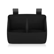 Organizator multifunctional, Lionelo, Sidepocket S, 26x12x15 cm, 2 compartimente, Universal, Constructie ranforsata, Negru