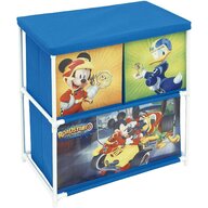 Arditex - Mobilier depozitare jucarii Organizator Mickey Mouse and The Roadster Racers din Metal, 53x30 cm