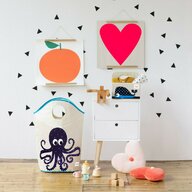 3 sprouts - Organizator pentru scutece, Balena, 