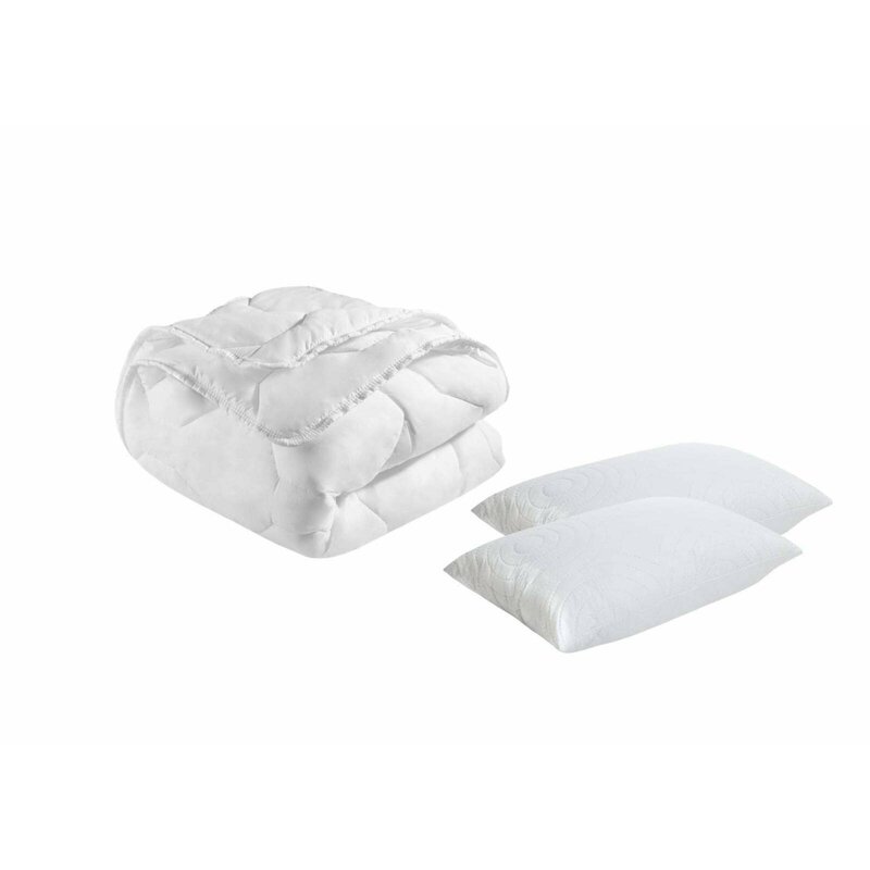 Pachet 1 pilota somnart confort 180x200 + 2 perne confort 50x70