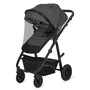 Pachet complet pentru primele zile, Carucior 3 in 1, Lionelo, Bianka, Transformabil, Cu landou, salteluta moale, geanta pentru parinti + Patut co-sleeper, Lionelo, Aurora, 3 in 1, Cu saltea si geanta transport, Gri - 37