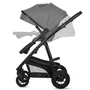 Pachet complet pentru primele zile, Carucior 3 in 1, Lionelo, Bianka, Transformabil, Cu landou, salteluta moale, geanta pentru parinti + Patut co-sleeper, Lionelo, Aurora, 3 in 1, Cu saltea si geanta transport, Gri - 41